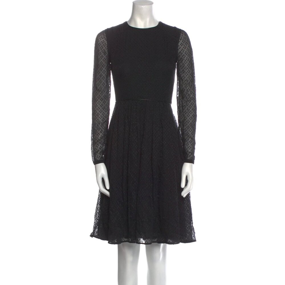 Gorgeous black Burberry A-line dress